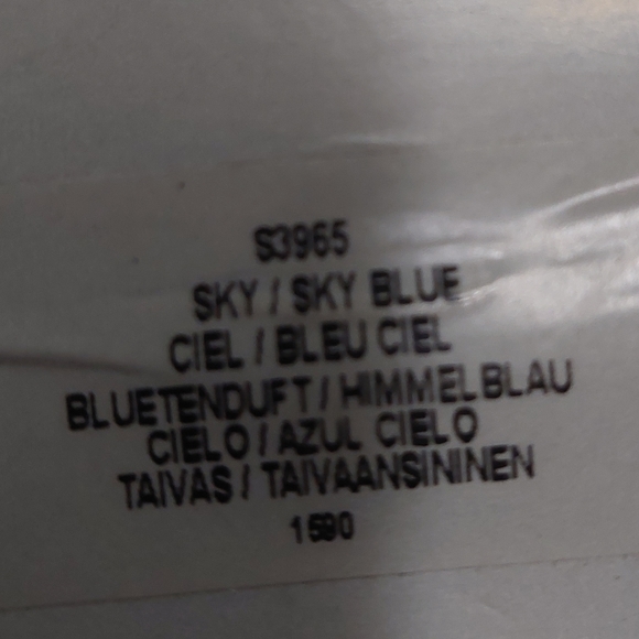 Partylite sky blue pillar candle - Picture 5 of 5